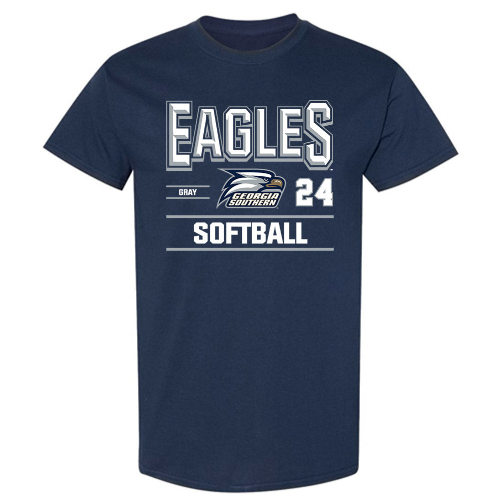 Georgia Southern - NCAA Softball : Demere Gray - Classic Fashion Shersey T-Shirt-0