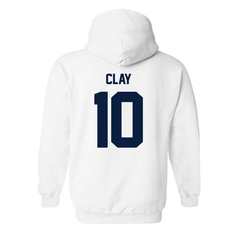 Georgia Southern - NCAA Men's Basketball : Hayden Clay - Classic Fashion Shersey Hooded Sweatshirt-1