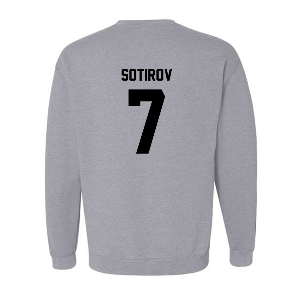 Georgia Southern - NCAA Men's Basketball : Tsvet Sotirov - Classic Fashion Shersey Crewneck Sweatshirt-1