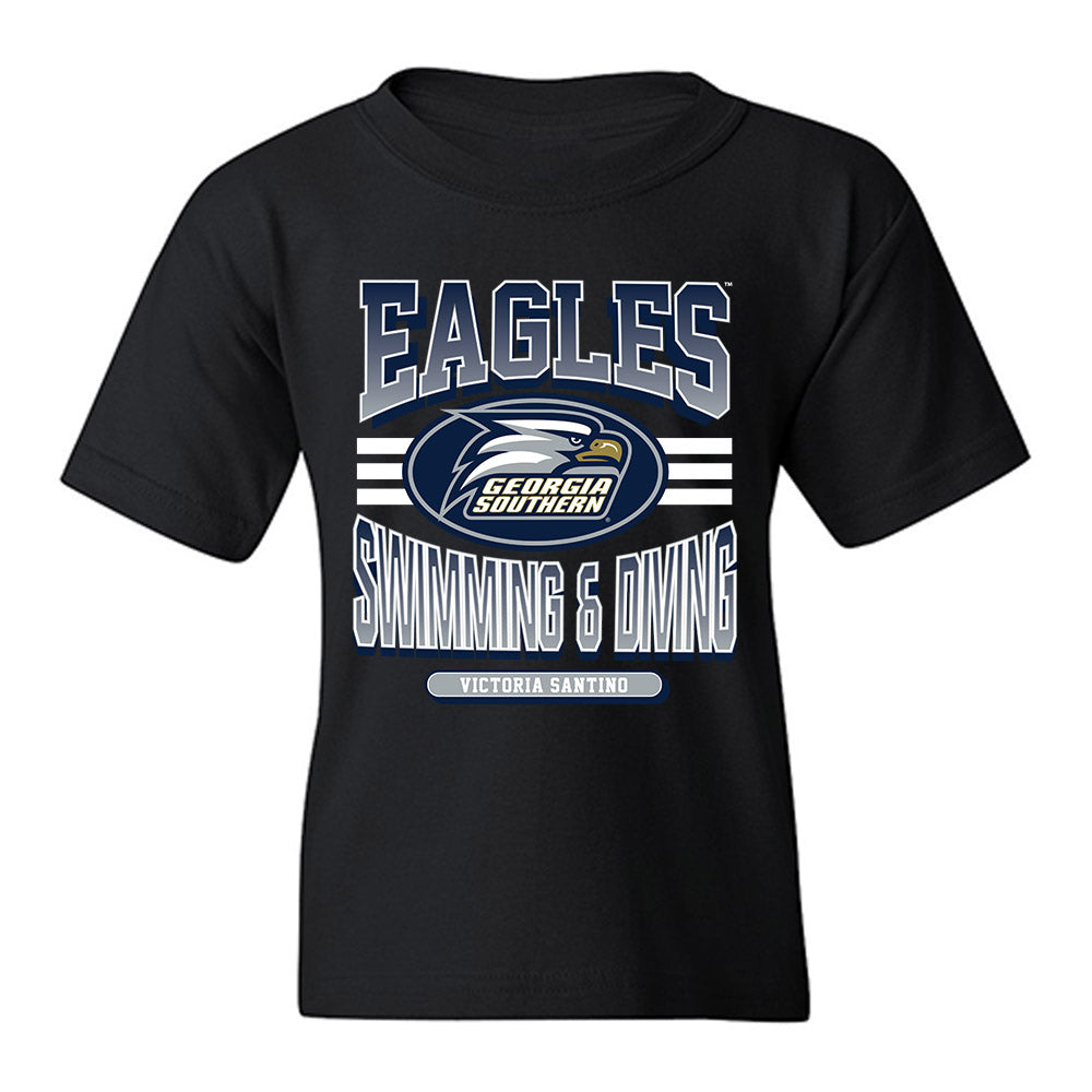 Georgia Southern - NCAA Women's Swimming & Diving : Victoria Santino - Classic Fashion Shersey Youth T-Shirt-0