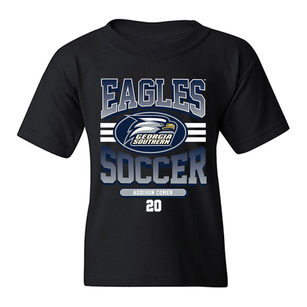 Georgia Southern - NCAA Women's Soccer : Addison Comer - Classic Fashion Shersey Youth T-Shirt-0