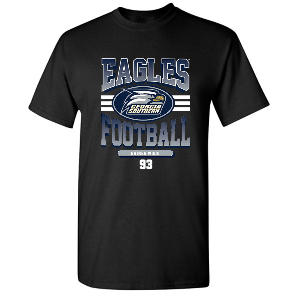 Georgia Southern - NCAA Football : Gaines Wood - Classic Fashion Shersey T-Shirt-0