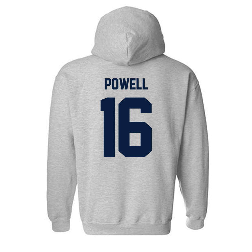 Georgia Southern - NCAA Women's Volleyball : Anna Powell - Classic Fashion Shersey Hooded Sweatshirt-1