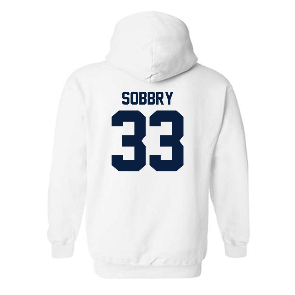 Georgia Southern - NCAA Baseball : Chance Sobbry - Classic Shersey Hooded Sweatshirt-1