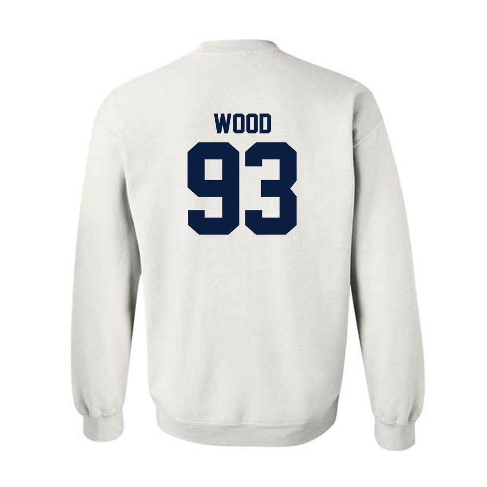 Georgia Southern - NCAA Football : Gaines Wood - Classic Shersey Crewneck Sweatshirt-1