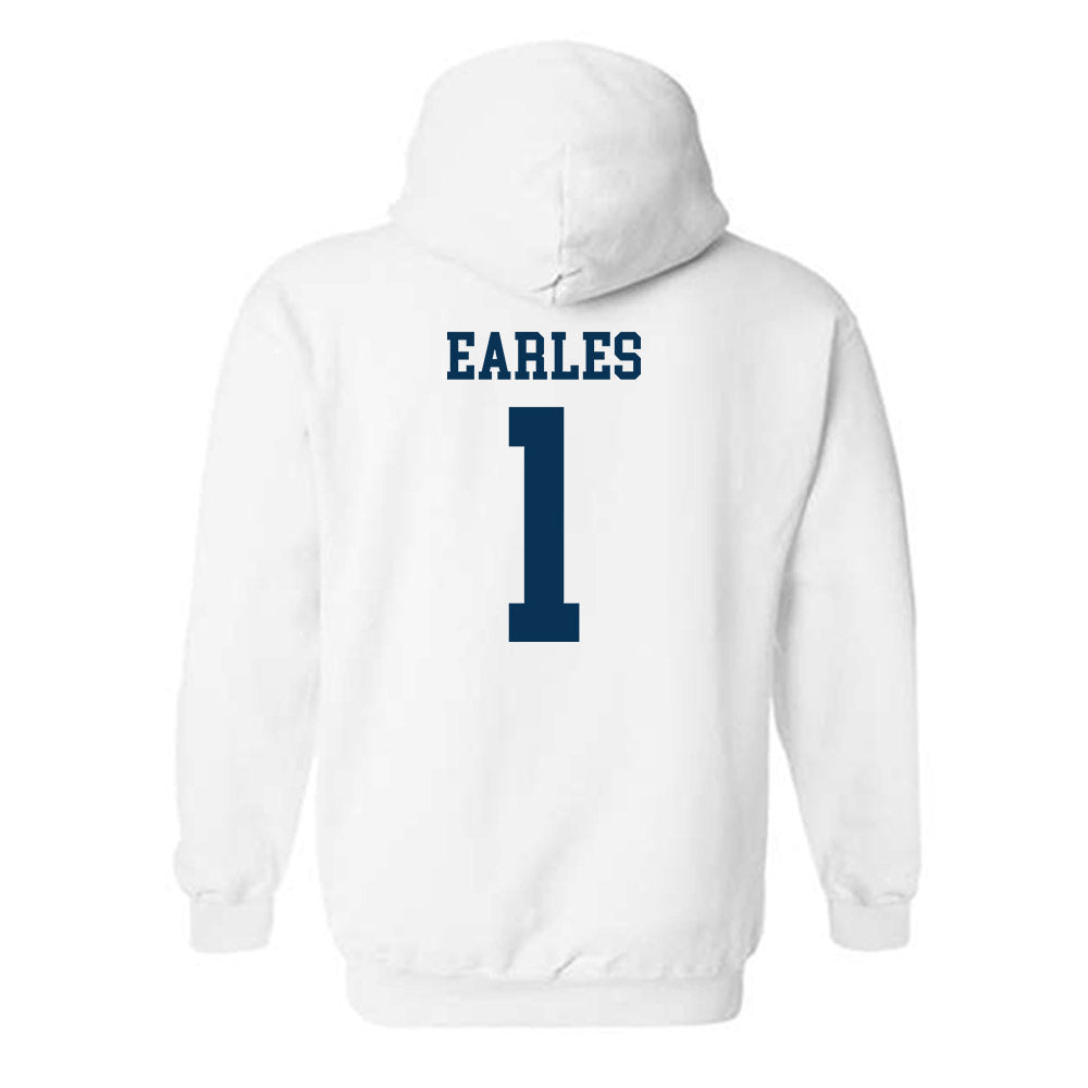 Old Dominion - NCAA Women's Soccer : Emily Earles - Classic Shersey Hooded Sweatshirt-1