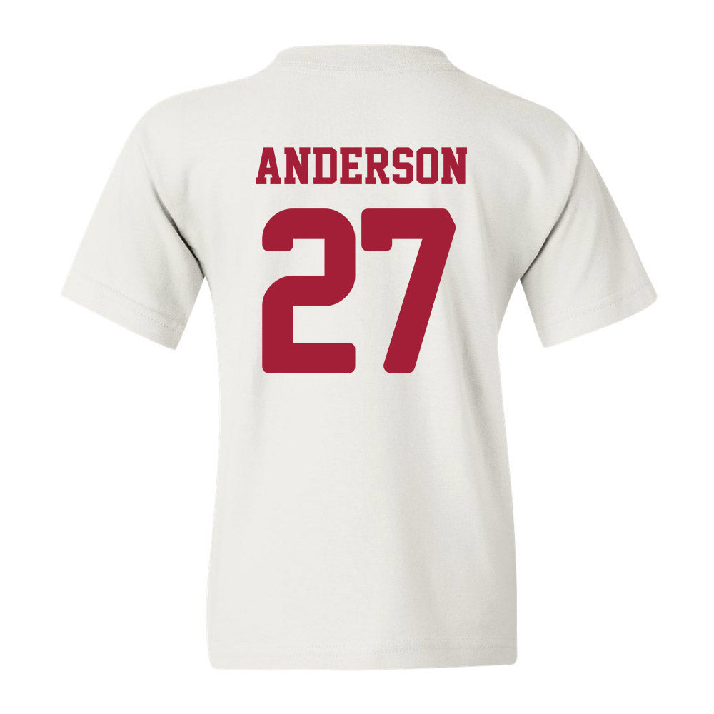 Arkansas - NCAA Women's Soccer : Dejionee Anderson - Replica Shersey Youth T-Shirt