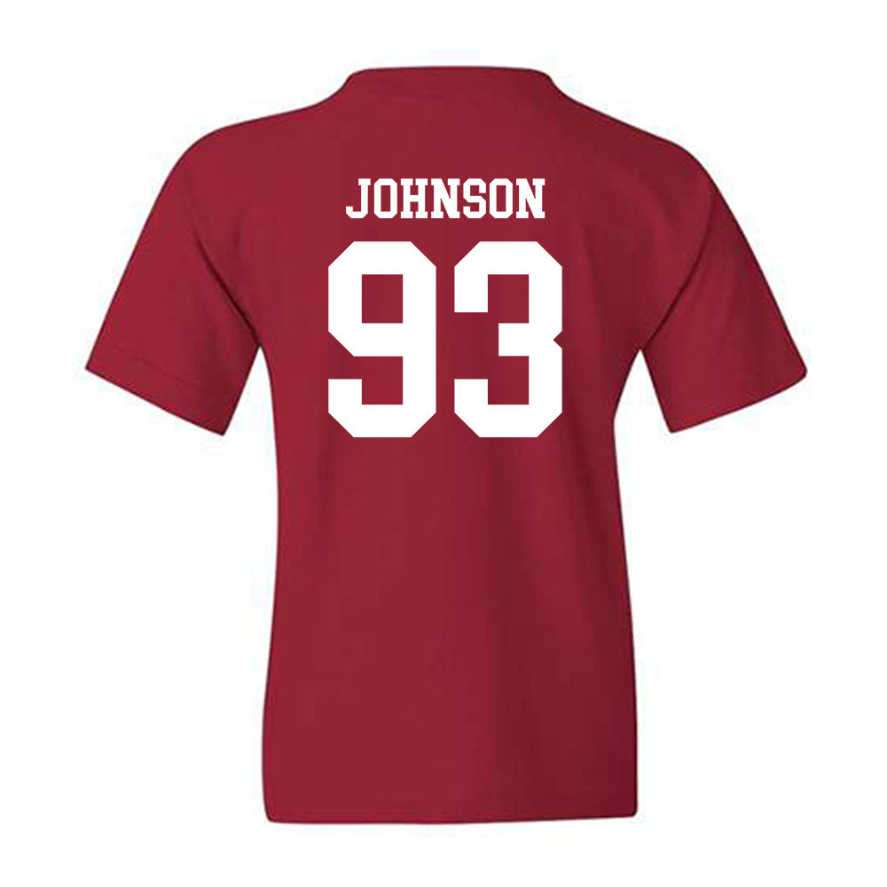 Arkansas - NCAA Football : Keiundre Johnson - Classic Shersey Youth T-Shirt-1