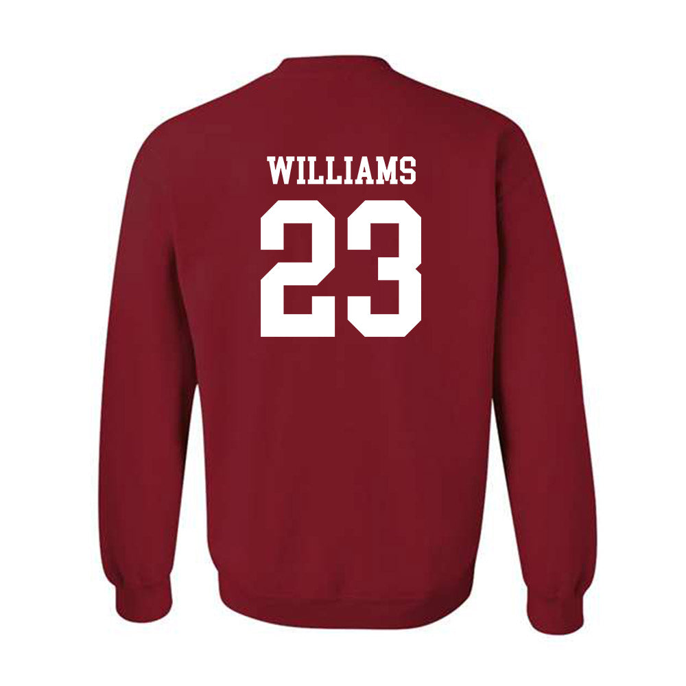 Arkansas - NCAA Football : Ian Williams - Classic Shersey Crewneck Sweatshirt-1