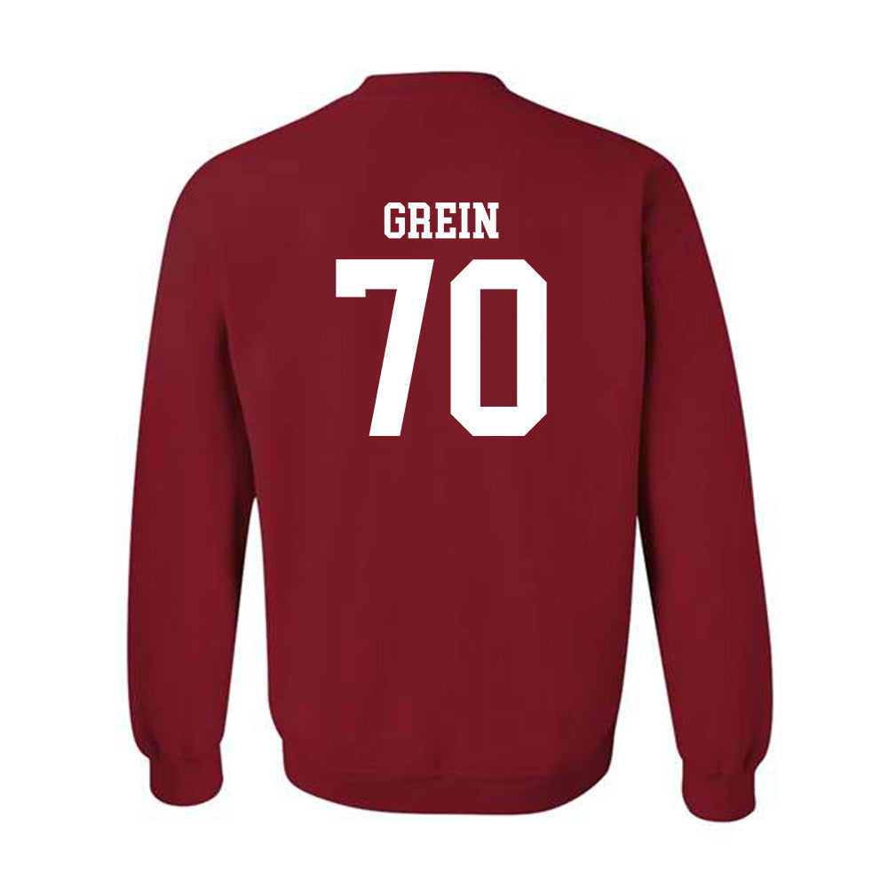 Arkansas - NCAA Football : Dan Grein - Classic Shersey Crewneck Sweatshirt-1