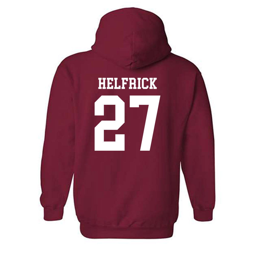 Arkansas - NCAA Baseball : Ryder Helfrick - Classic Shersey Hooded Sweatshirt