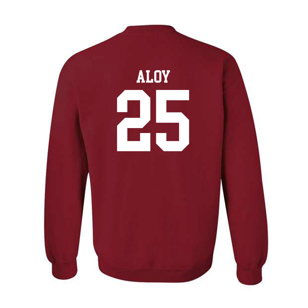 Arkansas - NCAA Baseball : Kuhio Aloy - Classic Shersey Crewneck Sweatshirt-1