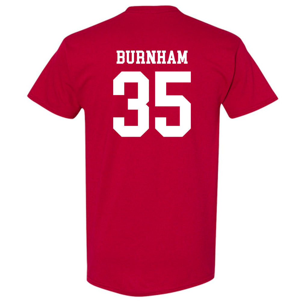 Arkansas - NCAA Baseball : Ty Burnham - Classic Shersey T-Shirt-1
