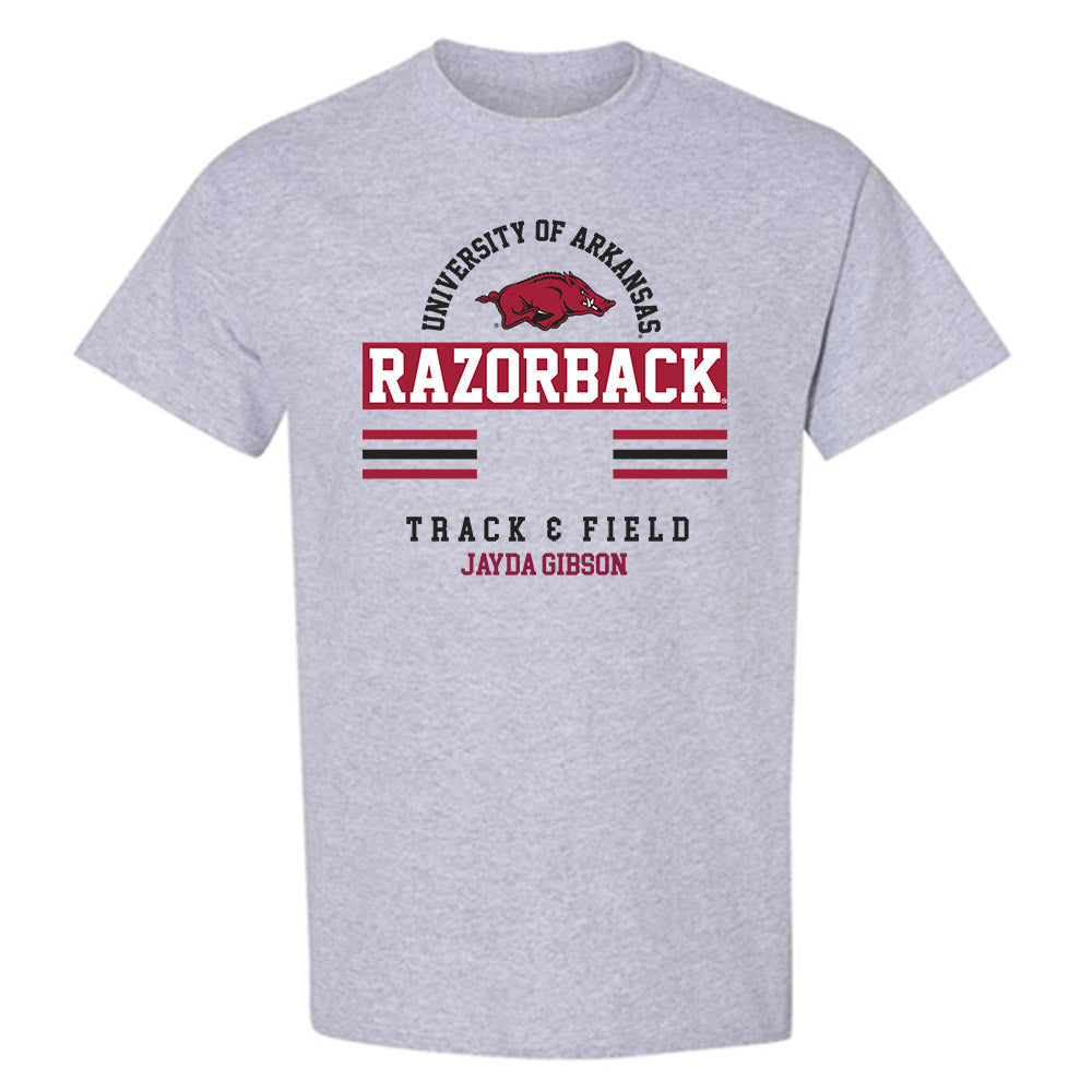 Arkansas - NCAA Women's Track & Field : Jayda Gibson - Classic Fashion Shersey T-Shirt-0