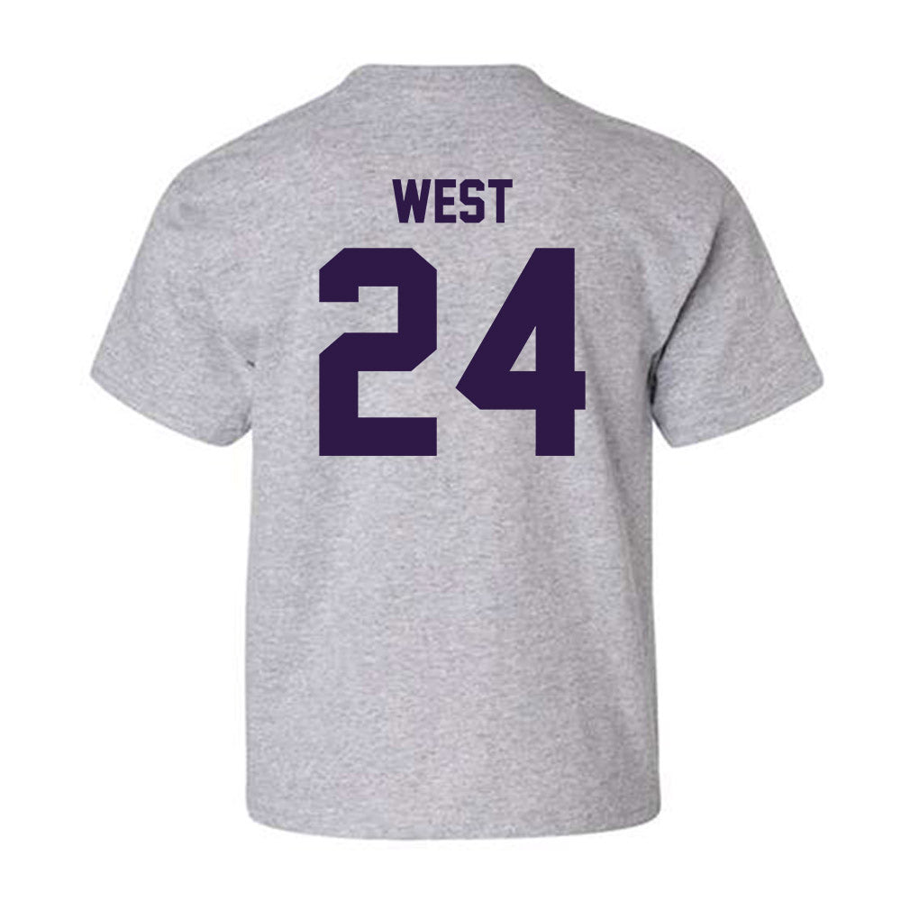 Kansas State - NCAA Football : Tanner West - Classic Shersey Youth T-Shirt-1