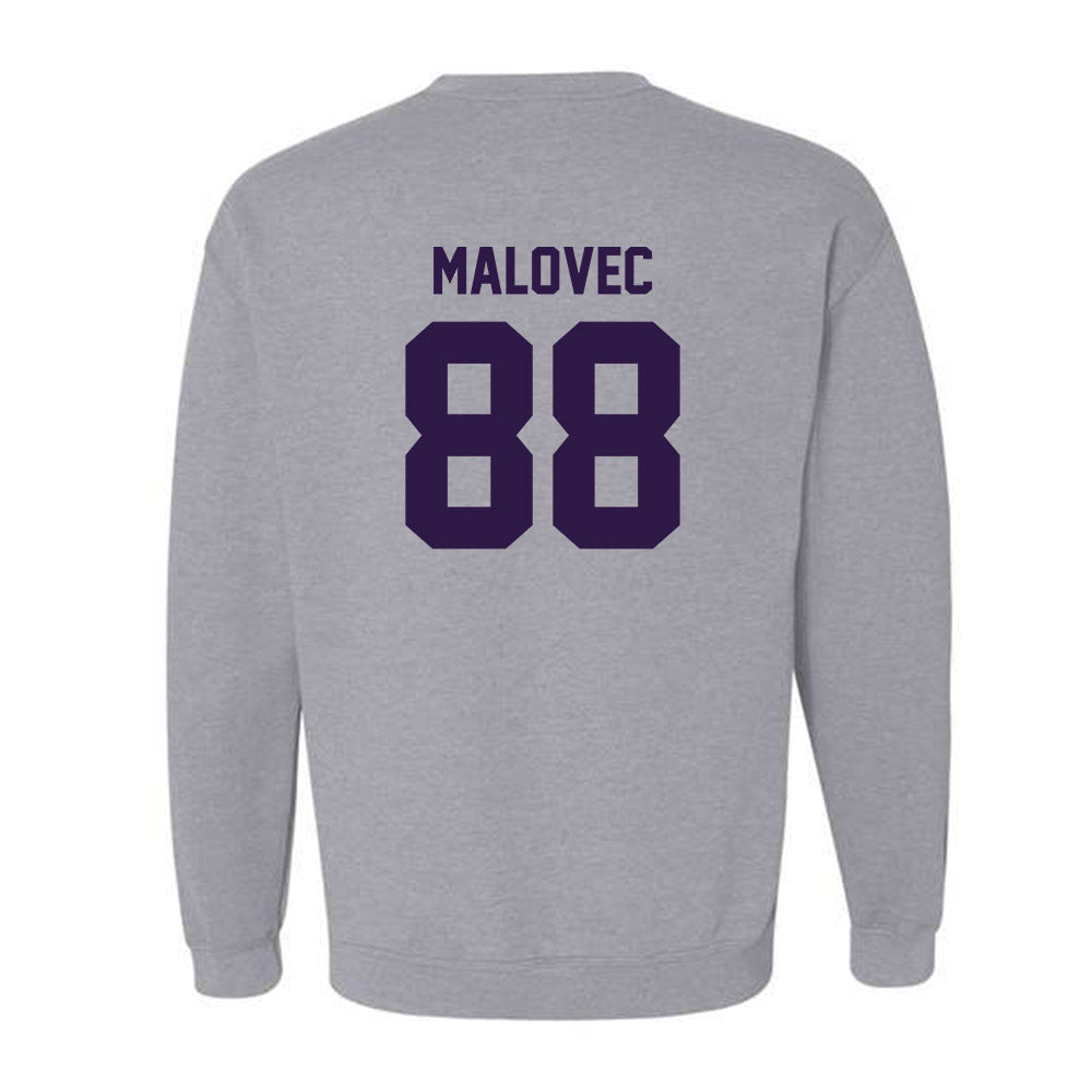Kansas State - NCAA Men's Basketball : Timotej Malovec - Classic Shersey Crewneck Sweatshirt-1
