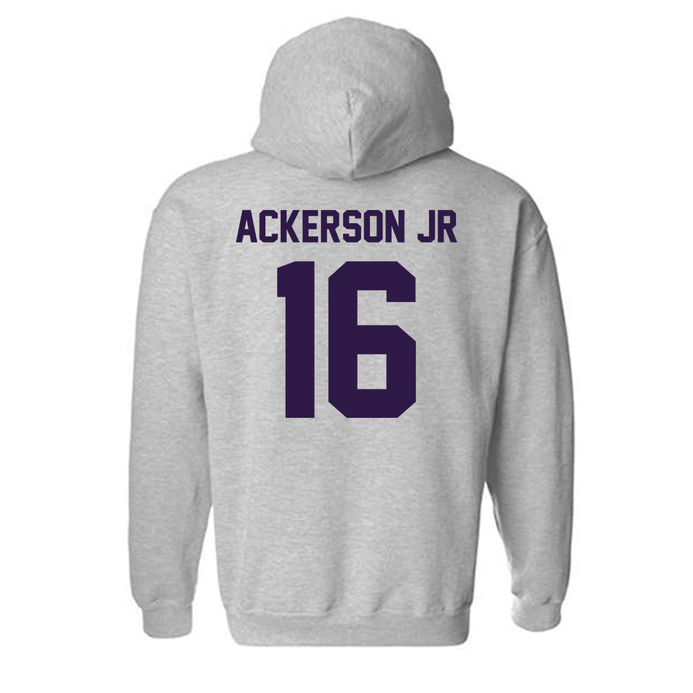 Kansas State - NCAA Football : Dj Ackerson Jr - Classic Shersey Hooded Sweatshirt-1
