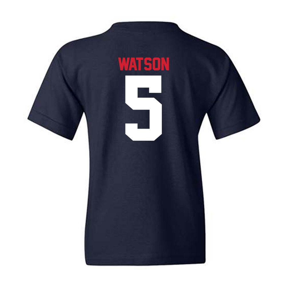 Gonzaga - NCAA Men's Soccer : Terry Watson - Classic Shersey Youth T-Shirt-1