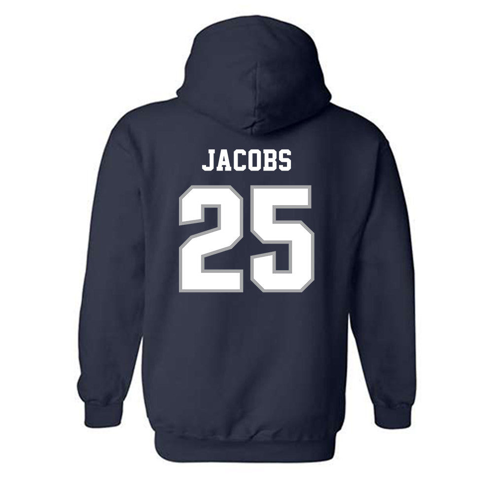 UNF - NCAA Men's Basketball : Gabriel Jacobs - Classic Fashion Shersey Hooded Sweatshirt-1