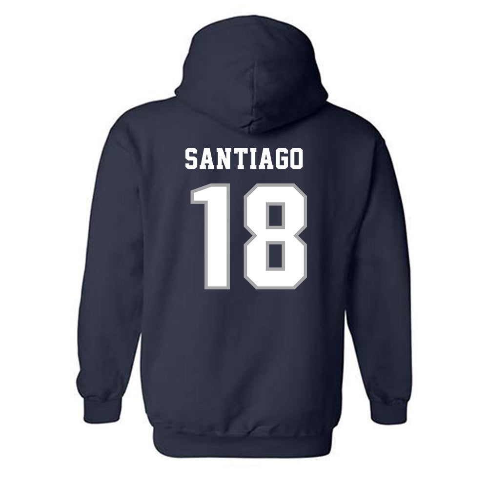 UNF - NCAA Women's Volleyball : Julianna Santiago - Classic Fashion Shersey Hooded Sweatshirt-1