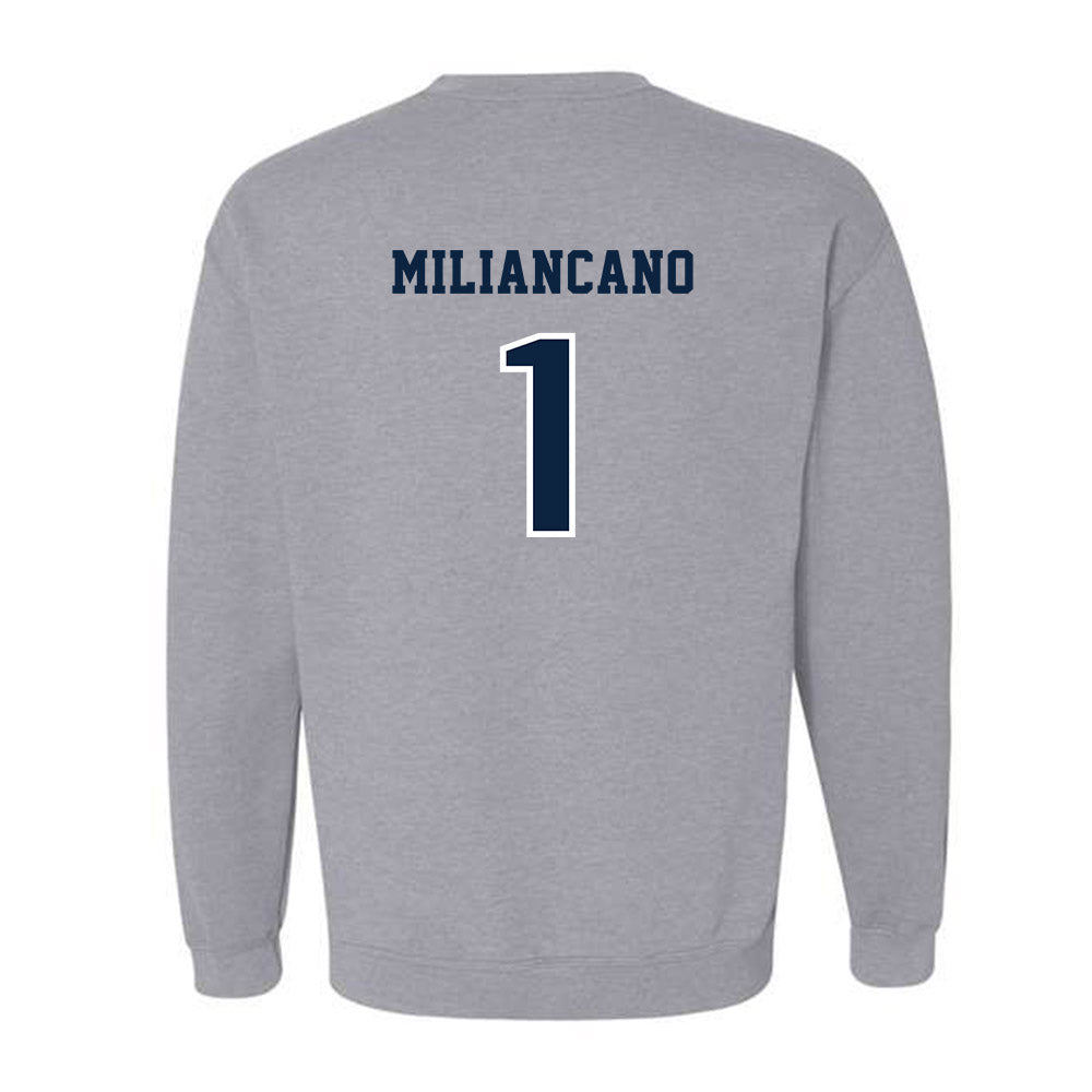 UNF - NCAA Women's Soccer : Sofia Miliancano - Classic Fashion Shersey Crewneck Sweatshirt-1