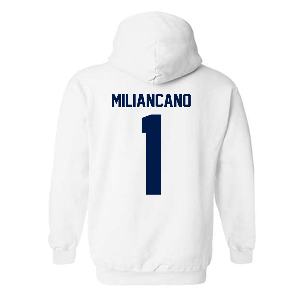 UNF - NCAA Women's Soccer : Sofia Miliancano - Classic Fashion Shersey Hooded Sweatshirt-1