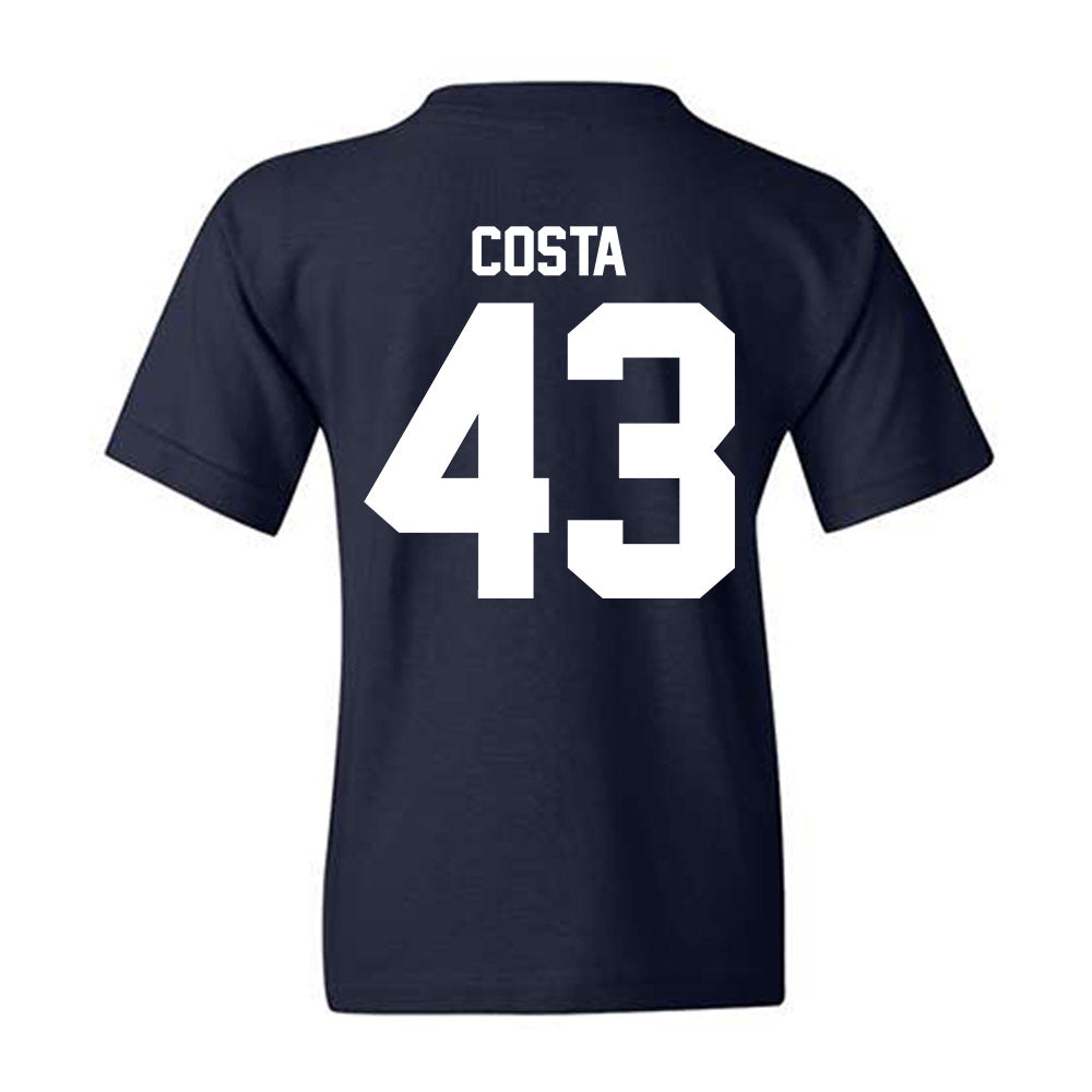 UNF - NCAA Baseball : John Costa - Classic Fashion Shersey Youth T-Shirt-1