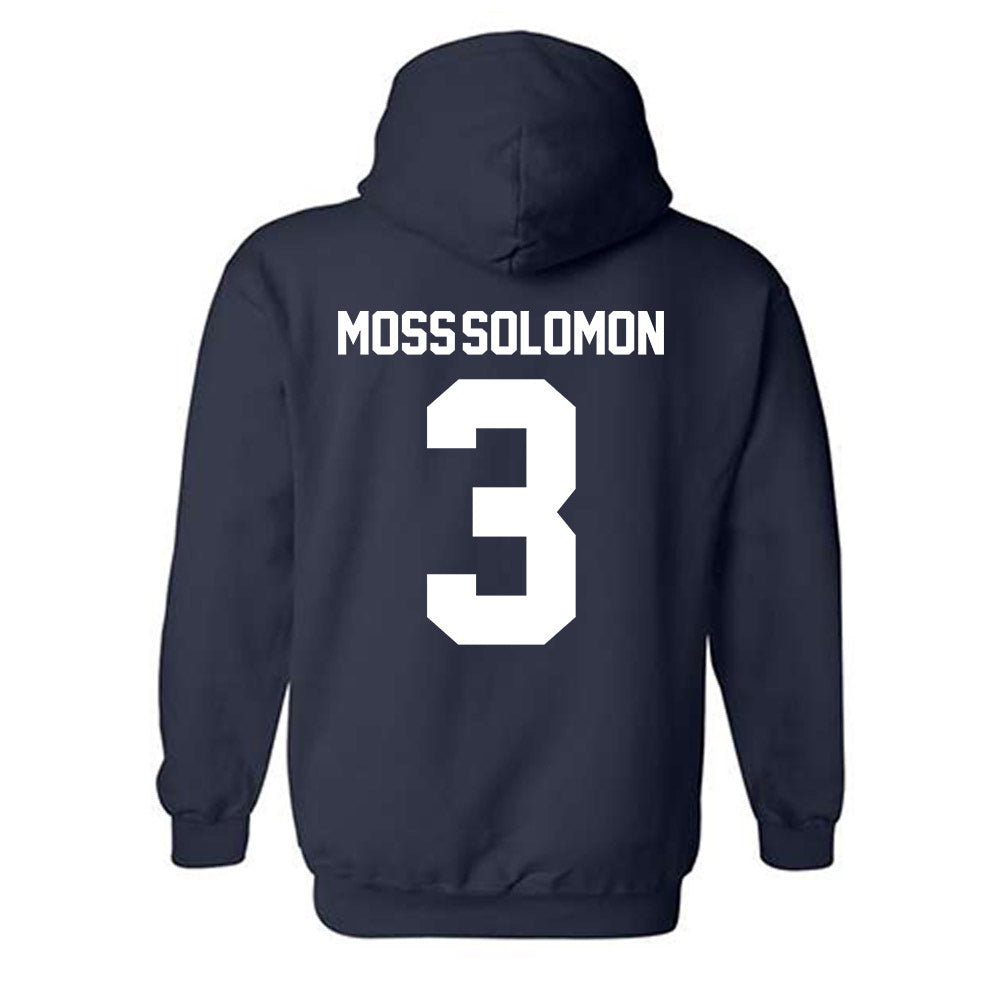 UNF - NCAA Men's Soccer : Jonathan Moss-Solomon - Classic Fashion Shersey Hooded Sweatshirt-1
