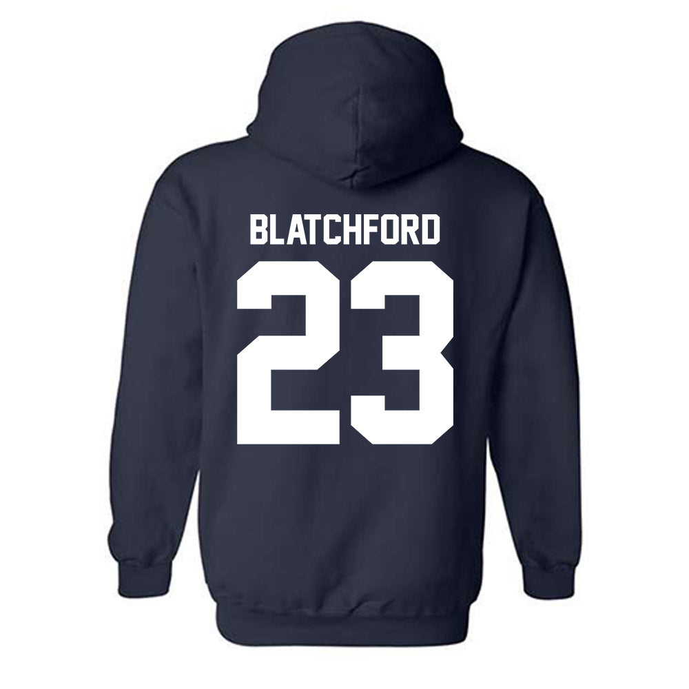 UNF - NCAA Women's Basketball : Elle Blatchford - Classic Fashion Shersey Hooded Sweatshirt-1