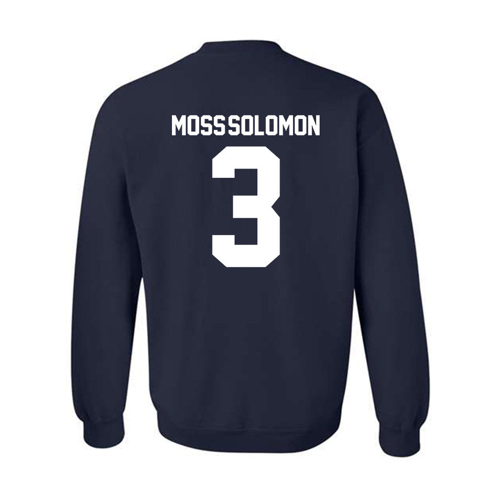 UNF - NCAA Men's Soccer : Jonathan Moss-Solomon - Classic Fashion Shersey Crewneck Sweatshirt-1