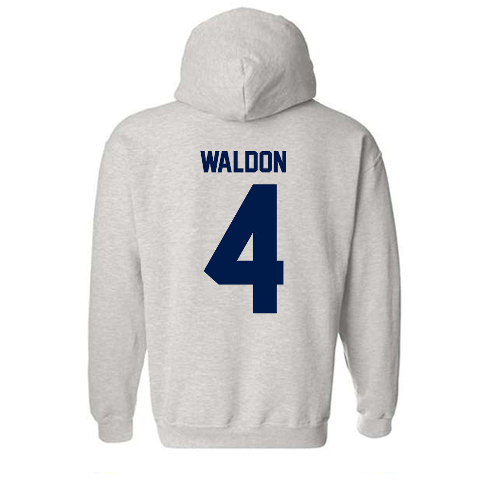 UNF - NCAA Women's Basketball : Alonya Waldon - Classic Fashion Shersey Hooded Sweatshirt-1