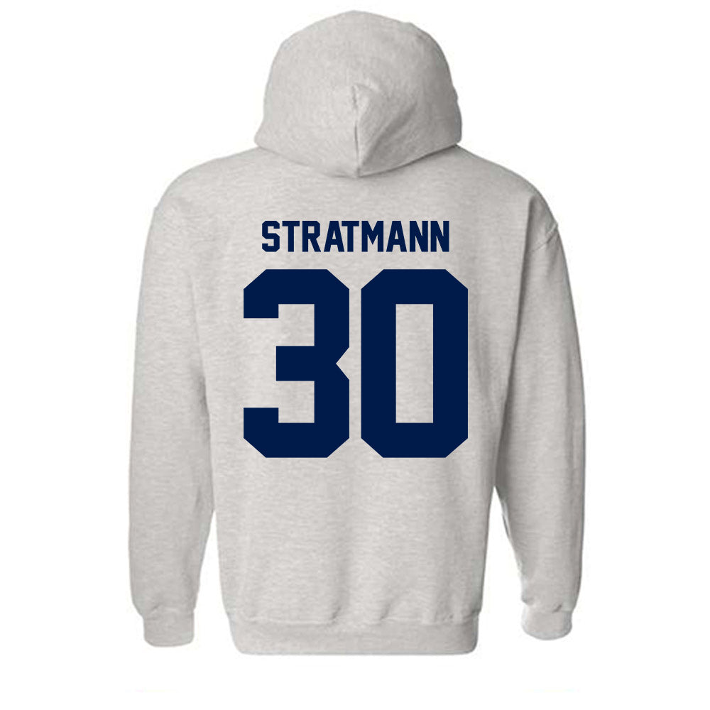 UNF - NCAA Baseball : Austin Stratmann - Classic Fashion Shersey Hooded Sweatshirt-1
