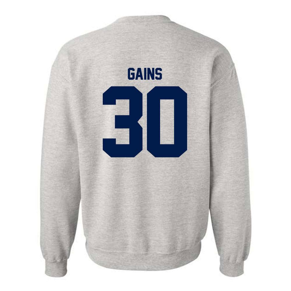 UNF - NCAA Men's Soccer : Austin Gains - Classic Fashion Shersey Crewneck Sweatshirt-1