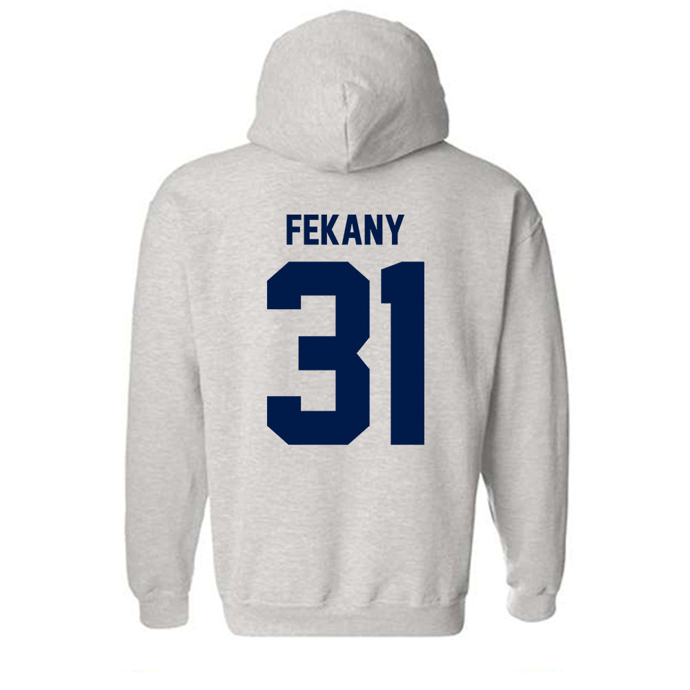 UNF - NCAA Women's Soccer : Allie Fekany - Classic Fashion Shersey Hooded Sweatshirt-1