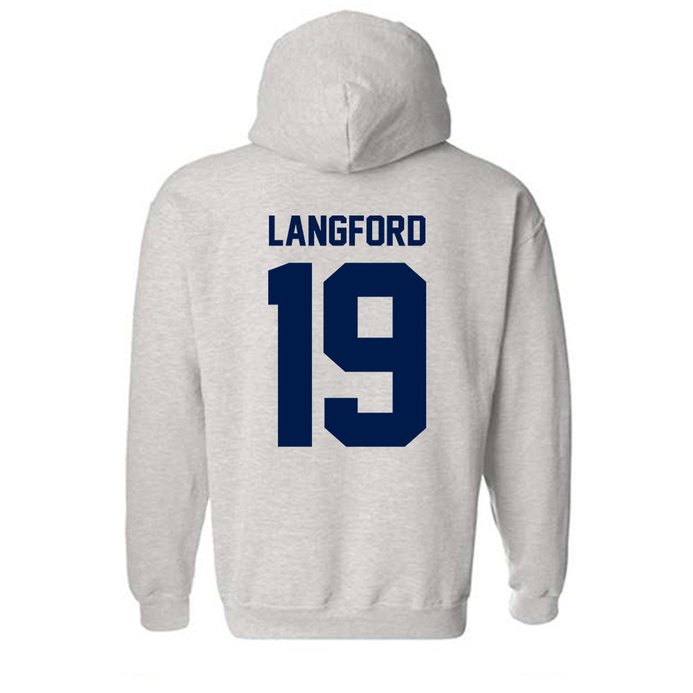 UNF - NCAA Softball : Hallie Langford - Classic Fashion Shersey Hooded Sweatshirt-1
