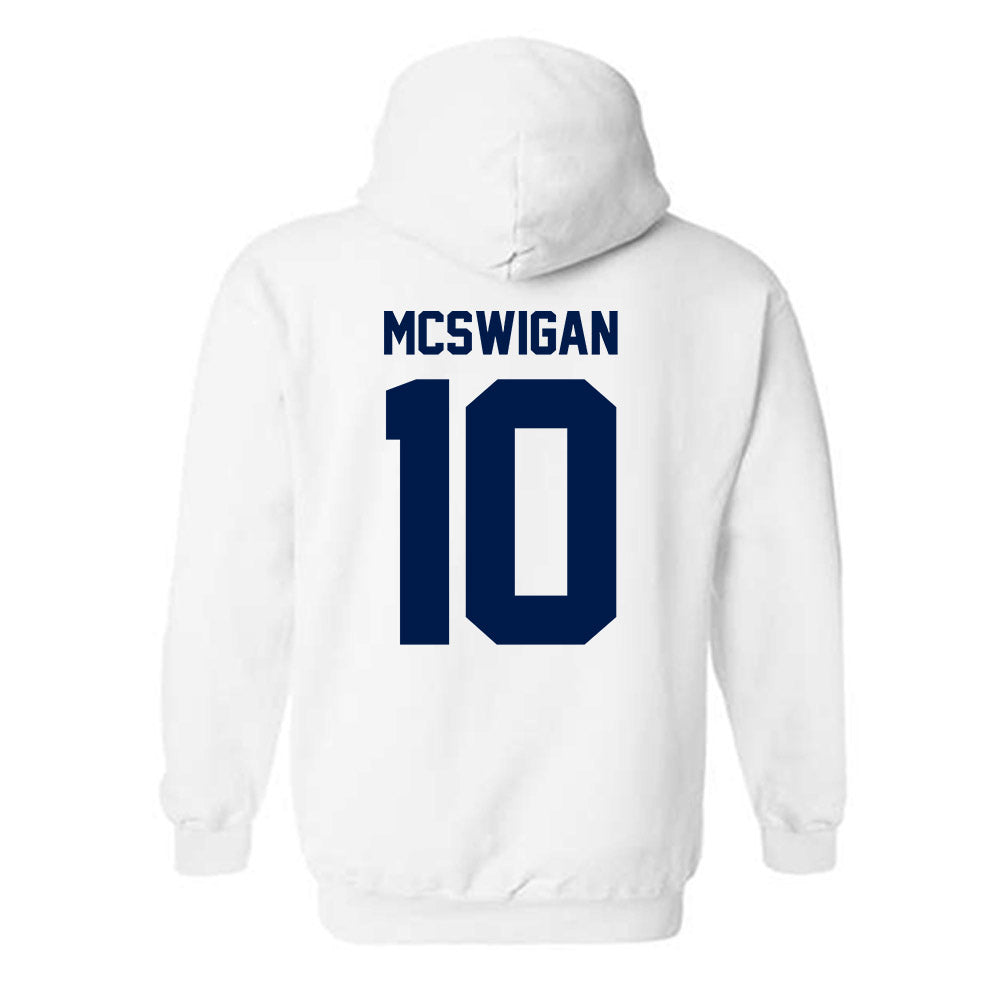 UNF - NCAA Women's Soccer : Paige McSwigan - Classic Fashion Shersey Hooded Sweatshirt-1