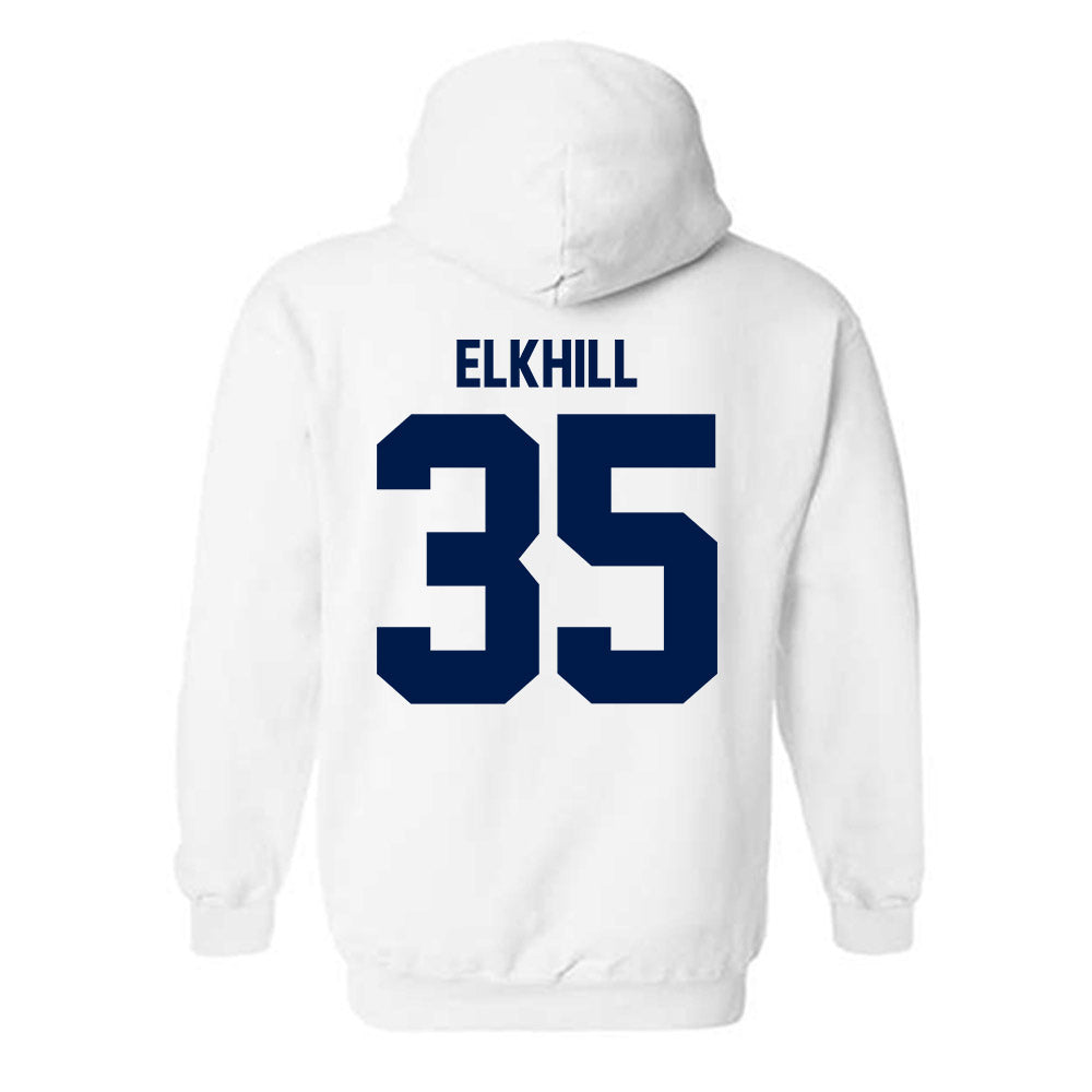 UNF - NCAA Baseball : Andrew Elkhill - Classic Fashion Shersey Hooded Sweatshirt-1
