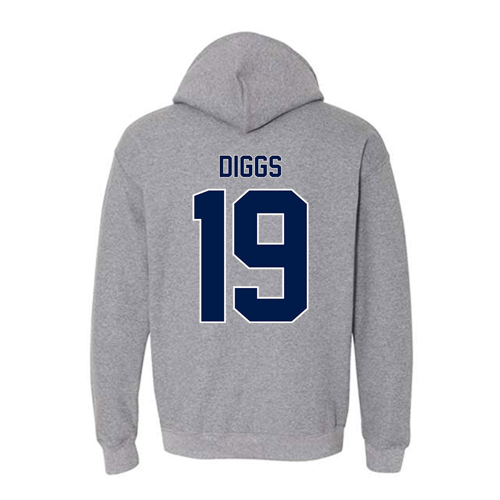 UNF - NCAA Baseball : Devin Diggs - Classic Fashion Shersey Hooded Sweatshirt-1