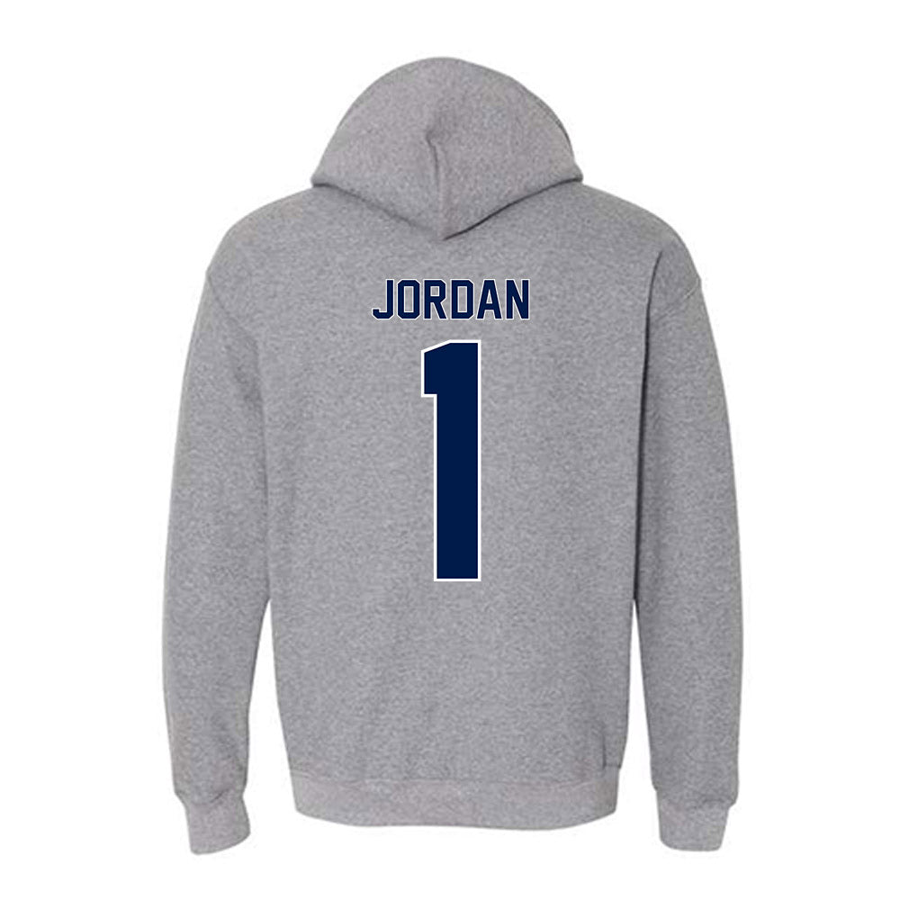 UNF - NCAA Beach Volleyball : Raven Jordan - Classic Fashion Shersey Hooded Sweatshirt-1