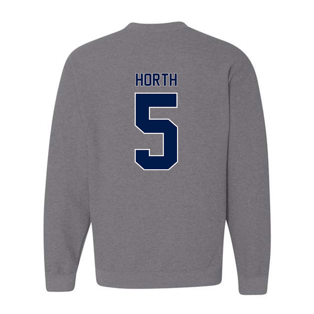 UNF - NCAA Women's Soccer : Skya Horth - Classic Fashion Shersey Crewneck Sweatshirt-1