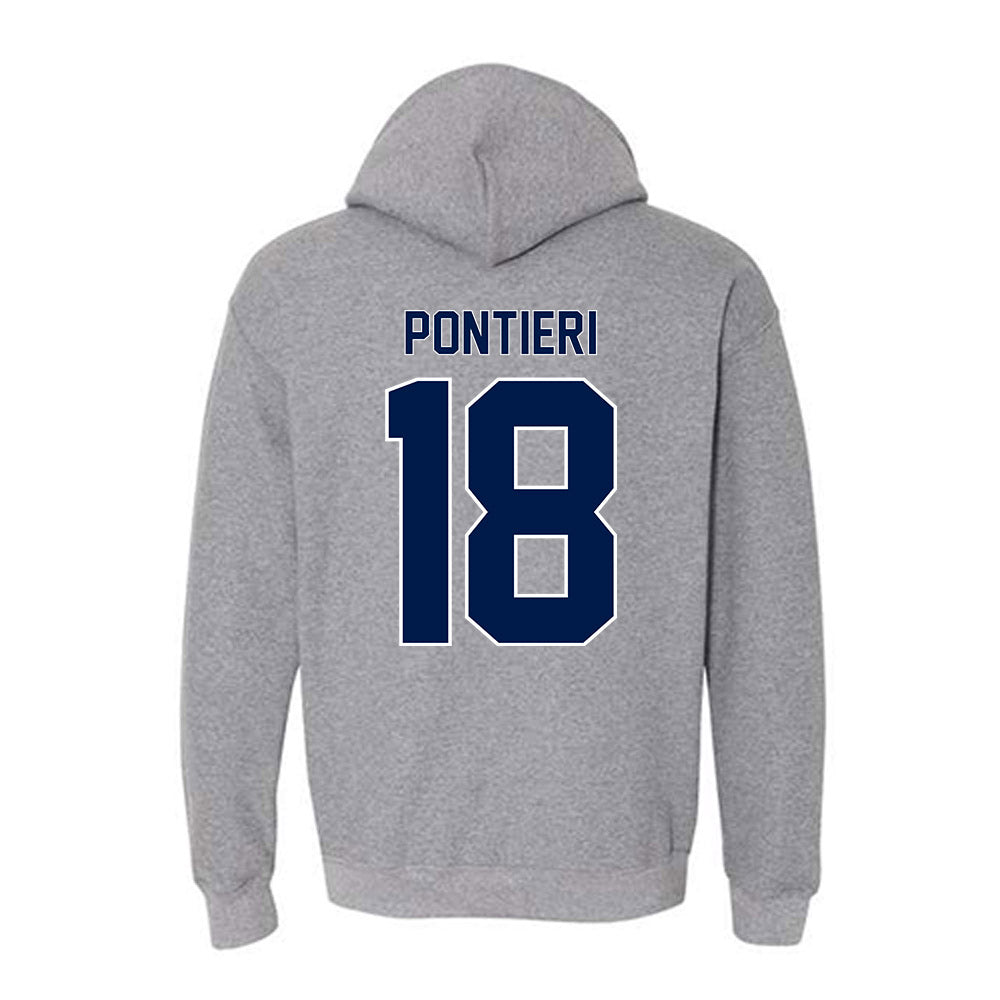 UNF - NCAA Women's Soccer : sophia pontieri - Classic Fashion Shersey Hooded Sweatshirt-1