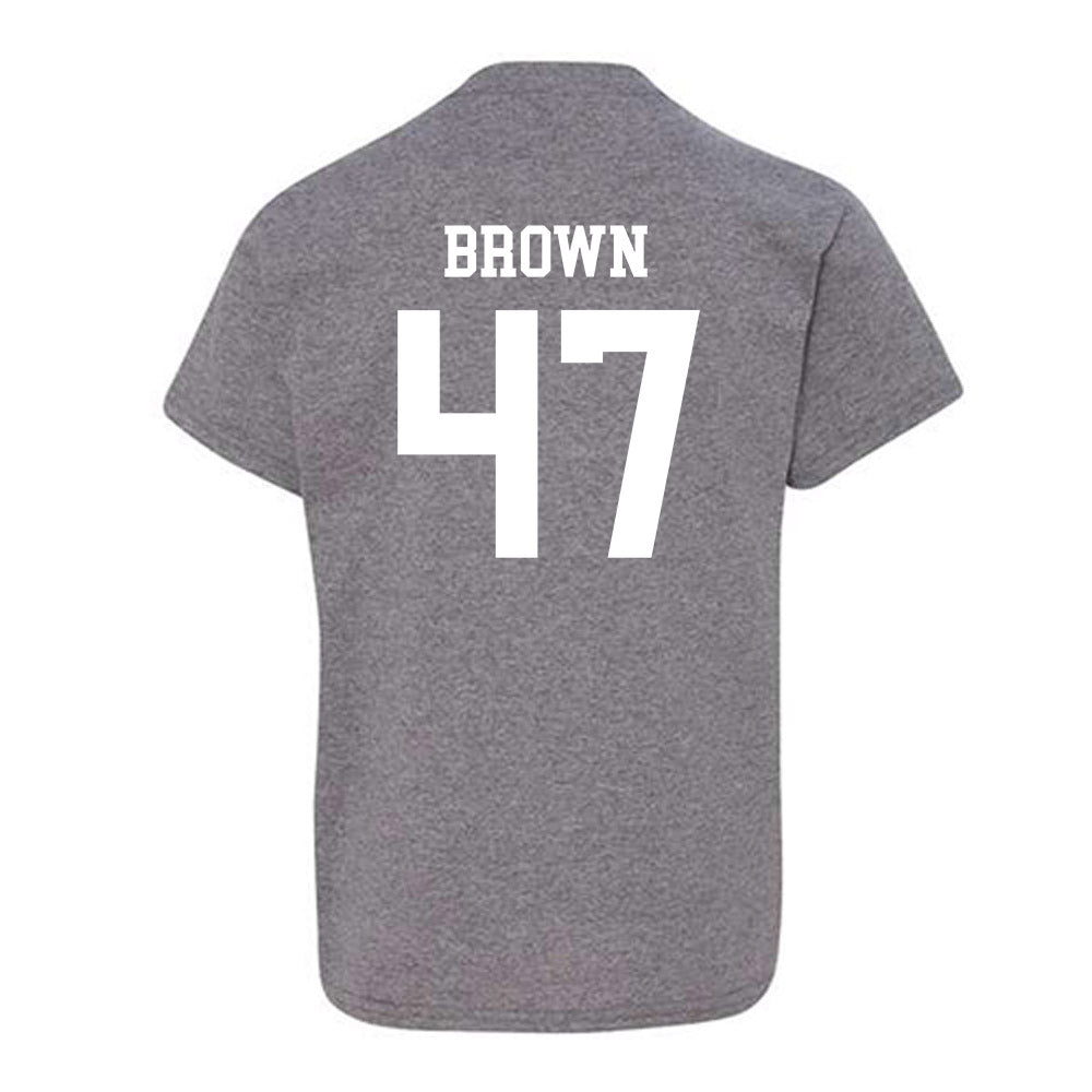 Georgia Southern - NCAA Football : Xavier Brown - Youth T-Shirt-1