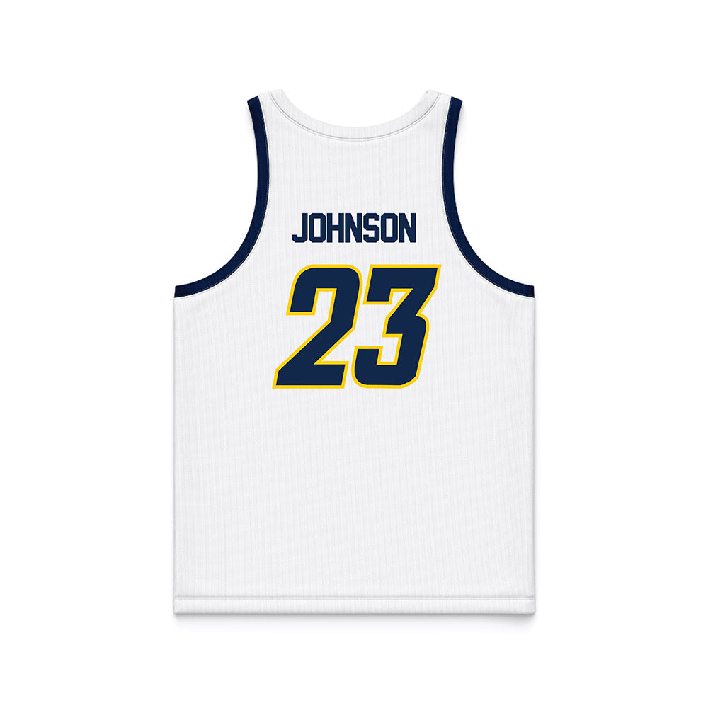 UCSD - NCAA Men's Basketball : Trap Johnson - Basketball Jersey-1