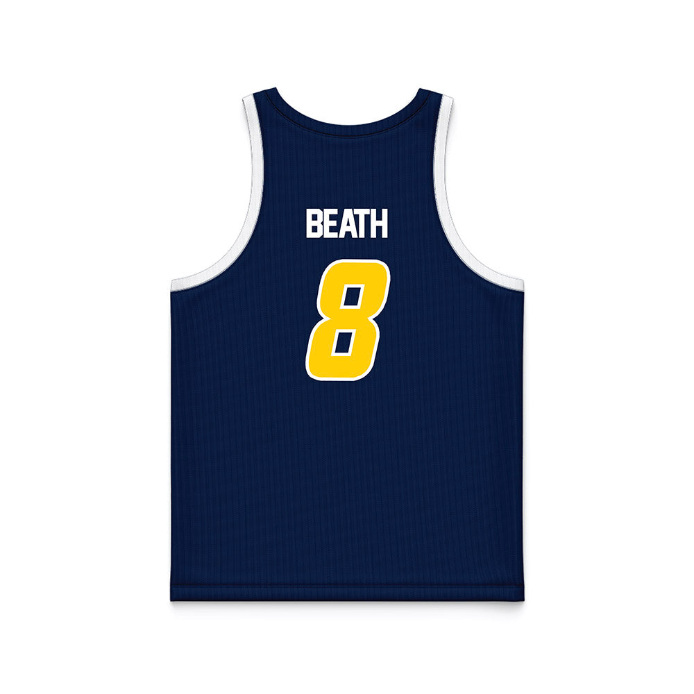 UCSD - NCAA Men's Basketball : Leo Beath - Basketball Jersey-1
