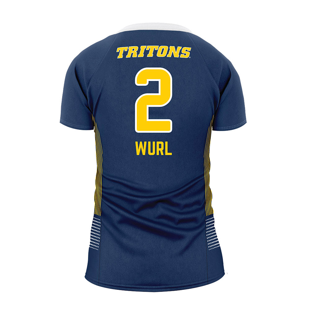 UCSD - NCAA Men's Volleyball : Cameron Wurl - Volleyball Jersey-1