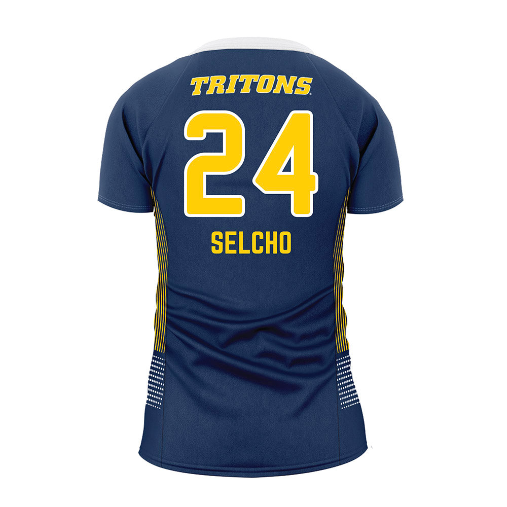 UCSD - NCAA Men's Volleyball : Peter Selcho - Volleyball Jersey-1