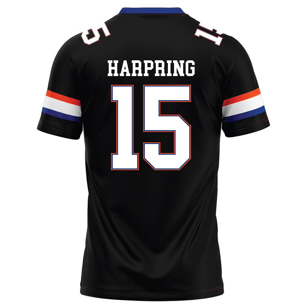 Florida - NCAA Football : Luke Harpring - Black Football Jersey-1