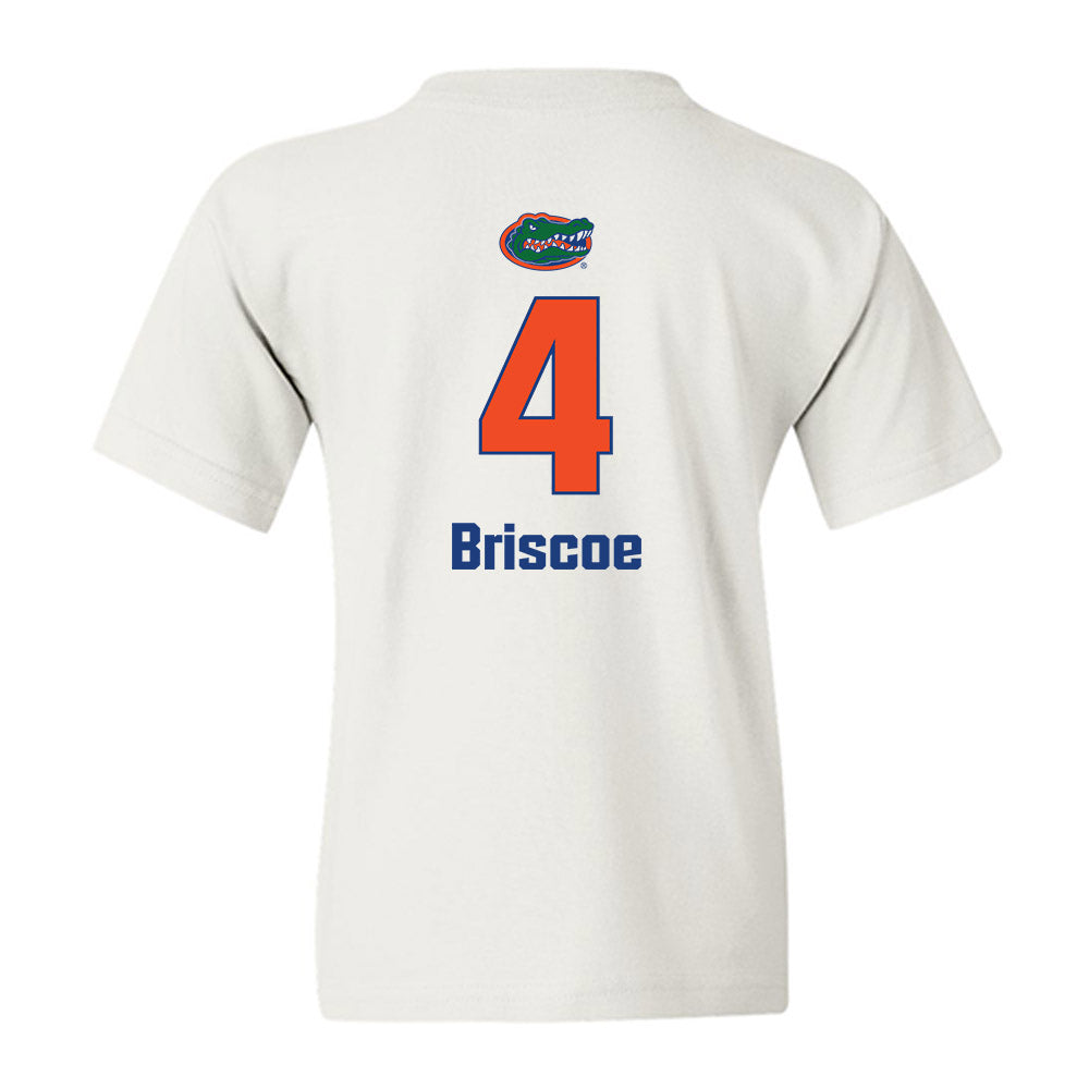Florida - NCAA Women's Volleyball : Brooklyn Briscoe - Replica Shersey Youth T-Shirt-1