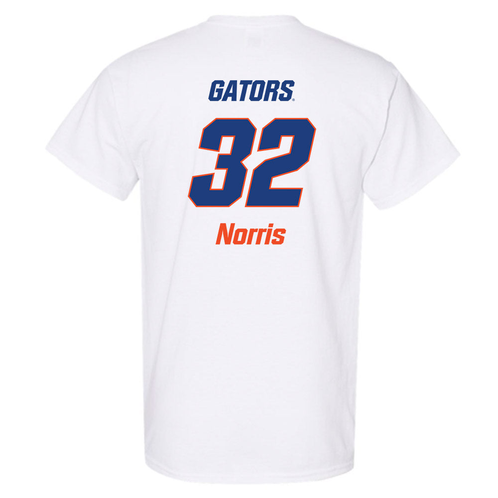 Florida - NCAA Women's Soccer : Nylah Norris - Replica Shersey T-Shirt-1
