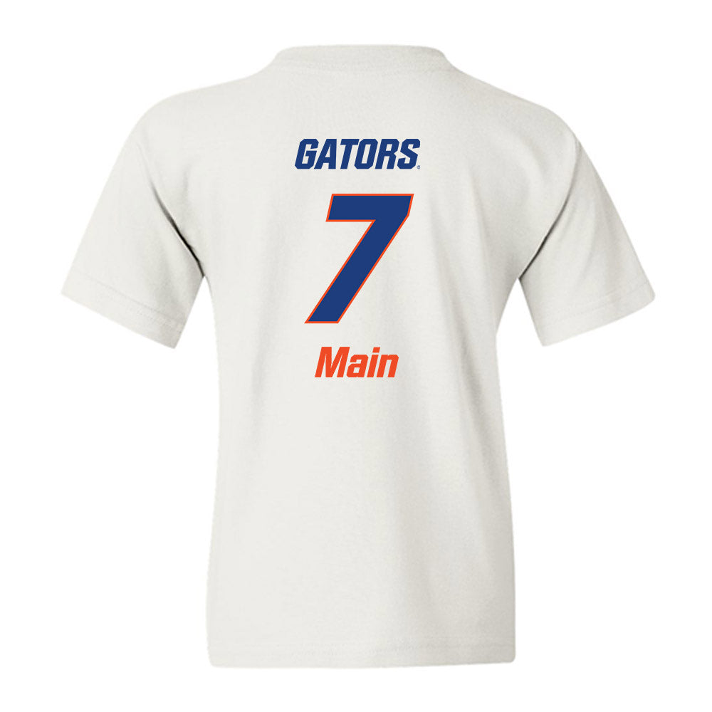 Florida - NCAA Women's Soccer : Zoe Main - Replica Shersey Youth T-Shirt-1